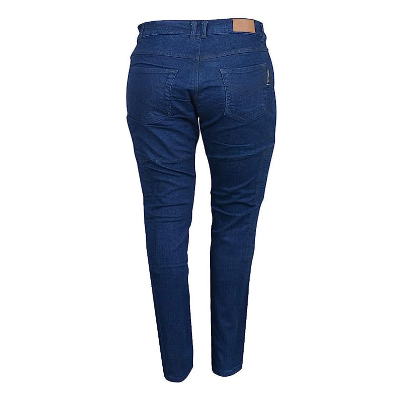 Bikers Gear Australia New Ladies Stretch Kevlar Lined Protective Motorcycle Jeans with Removable CE 1621-1 Armour