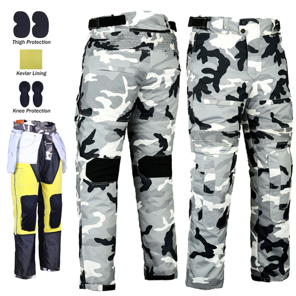 SHUOJIA Jeans da moto Pantaloni rivestiti slim retrò da uomo SHUOJIA Jeans da moto Pantaloni rivestiti slim retrò da uomo
