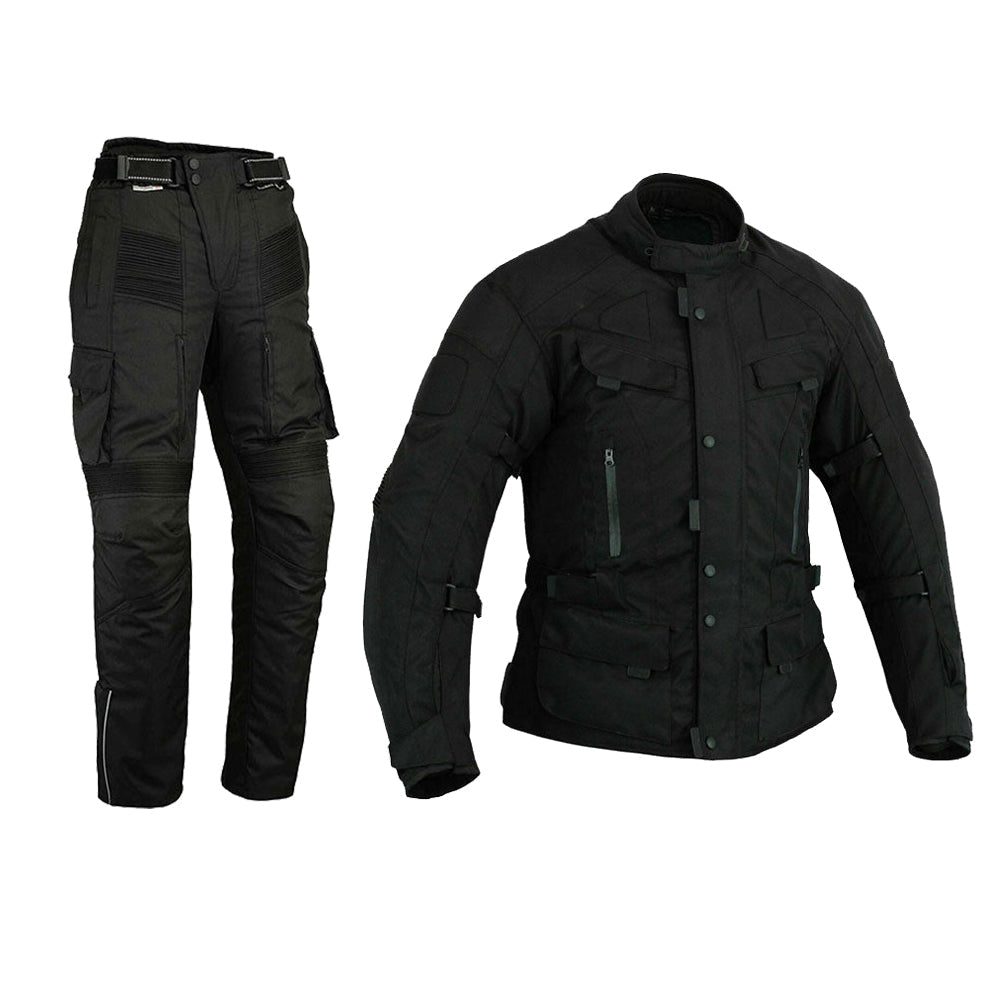 BGA Waterproof Textile 2pc Suit Black