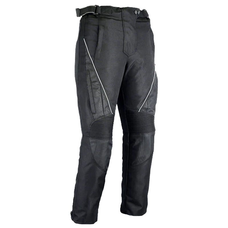 Bikers Gear Australia Jazz WP Motorcycle Cordura Trouser Black