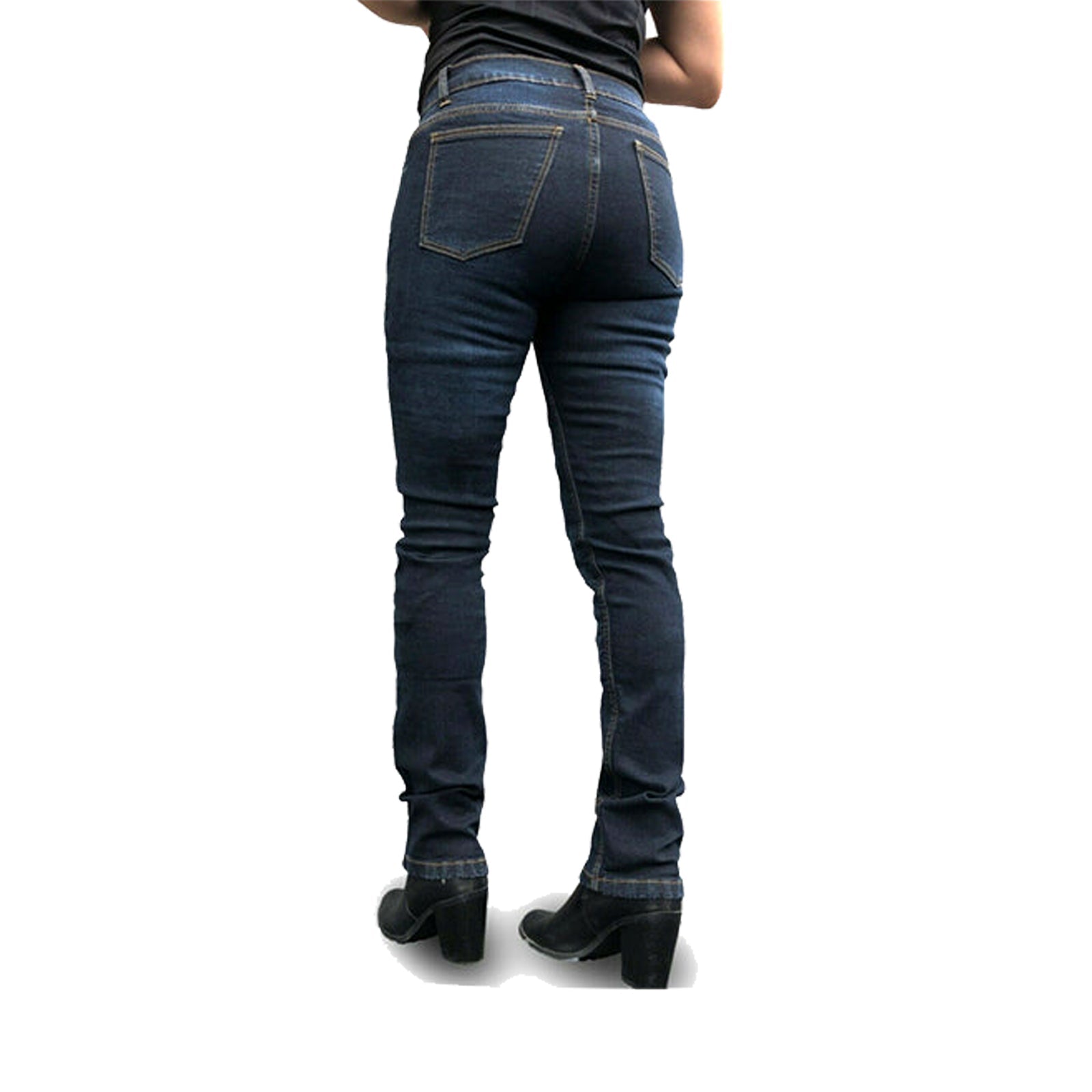 BGA Storm Womens Motorcycle Jeans Blue