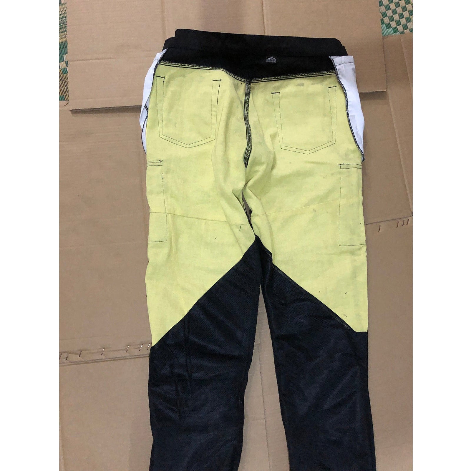 BGA Racoon Mens Motorcycle Protective Stonewash Jeans Blue