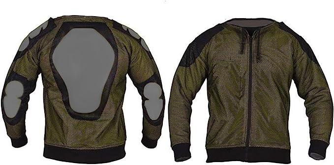 Bikers Gear Australia Women's Protective Hoodie - Black