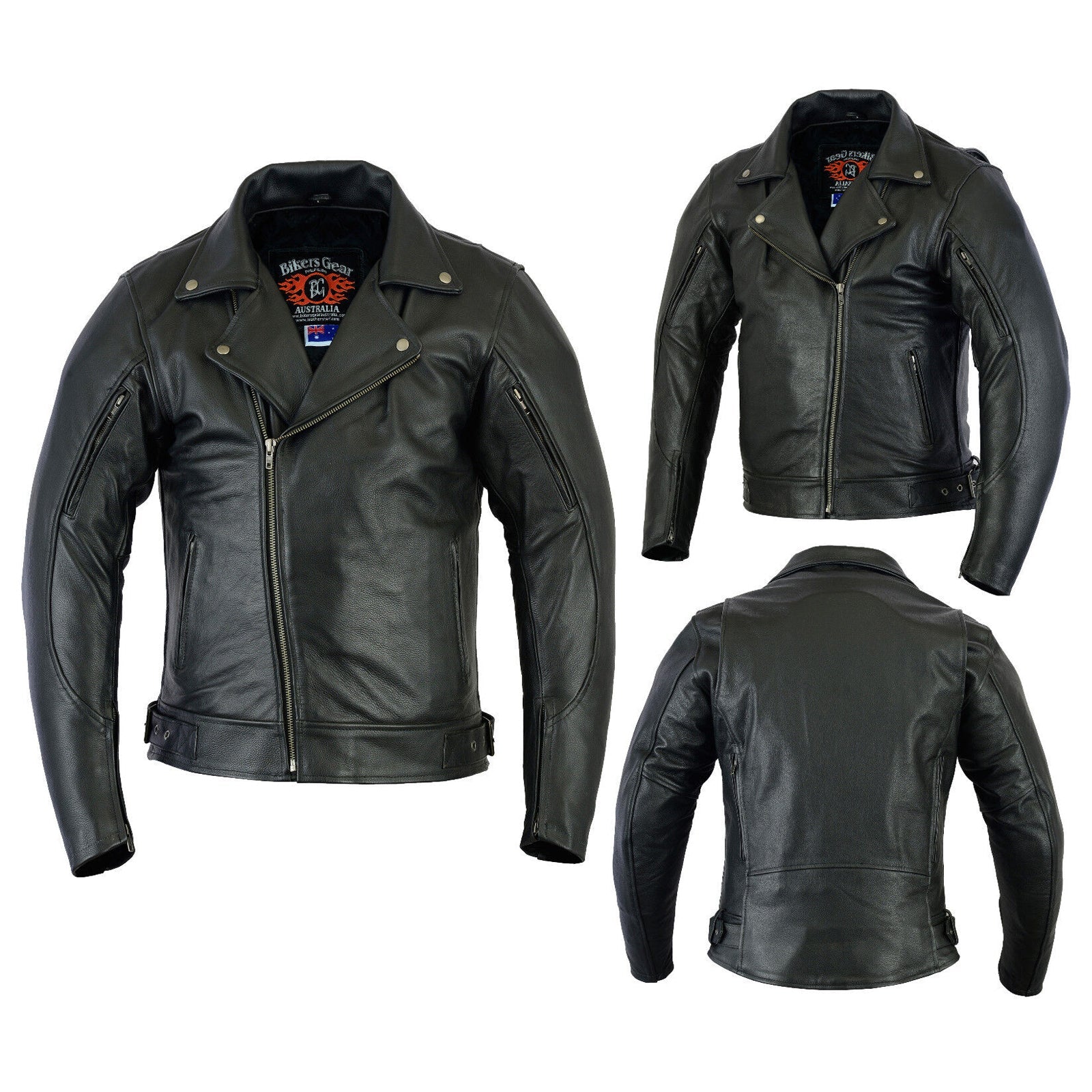 Giacca Moto Uomo In Vera Pelle Marrone – Modello Hilbert Anni '20 – Pelle Di Toro Storica – Noble House